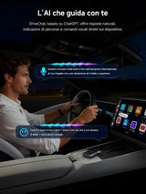 ATOTO CB7SBX Adattatore CarPlay Wireless Android Auto AI Box, HDMI Ingresso/Uscita, Android Completo 8GB+128GB, 4G LTE, Dual Bluetooth, DriveChat, Netflix YouTube TikTok