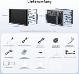 ATOTO X10G2A7E 7 Zoll Doppel-DIN Radio – 8+128 GB, Android Navigation, ChatGPT KI, 4G LTE, Kabelloses CarPlay &amp; Android Auto, Dual-Phone, Bluetooth