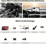 ATOTO 7" GPS Per Auto – QLED, Doppio Bluetooth, 4+32G, Wireless CarPlay & Android Auto, MirrorLink, 4G LTE, HDMI, Sensore di Luminosità Automatico, Tracciamento GPS, Autostereo Portatile Android