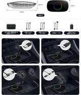 ATOTO CB4CT-S01 AI Box Android アダプター 車載エンターテインメント【HDMI出力 / 2GB+16GB / 4コア】ワイヤレス CarPlay & Android Auto 動画視聴 (YouTube/Netflix) デュアルBluetooth/Wi-Fi 自動接続 OTA更新