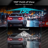 ATOTO AC-FCR04W Dashcam 1080P, 150° Winkel, Notaufnahme, Loop-Registrierung, Unterstützung bis zu 128 GB, kompatibel mit S8 UN/MS/PN (S8 PN Solo Monitor Frontale)
