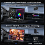 ATOTO X10G129E 12,9" Autoradio 1 Din con Schermo Flottante QLED, Navigatore Integrato, CarPlay & Android Auto Senza Fili, 8+128GB, 4G LTE, Doppio Telefono, Doppio Bluetooth, GPS Tracking e Assistente Vocale AI