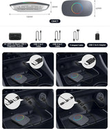 ATOTO CarWave CB4CT Magic Box Wireless Adapter with CarPlay & Android Auto, AI Box with Android OS, HDMI, OBD2, Dual WiFi/BT, Plug & Play, 2GB+16GB