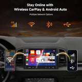 ATOTO S8G2099UN 9" Double Din Car Stereo, 1080P Front & Backup Camera Input, 6G+128G, QLED Touchscreen, Wireless CarPlay & Android Auto, 4G, Wi-Fi, Dual BT, DSP, AMP, SUB, GPS, S8 Gen3