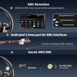 ATOTO F7G2B7WE 7" Double Din Car Stereo, HD LRV Camera, Full Touchscreen, Wireless CarPlay and Android Auto, Bluetooth 5.3, GPS, FM/AM/AUX, 4.1 Channel Audio Out, Screen Mirroring