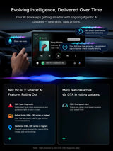ATOTO CB4A Wireless CarPlay Adapter, AI Box 5-in-1 Car Smart Box with 5G WiFi, Supports Android Auto, YouTube, Netflix – For OEM Wired CarPlay, Plug & Play