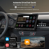 ATOTO S8G1104MS Radio 1 Din Android con Pantalla Flotante de 10,1", 4G LTE, Wireless CarPlay & Android Auto, 4G+32G, Inteligencia AI, Doble Bluetooth, Ecualizador 36-Bandas & DSP, SCVC/LRV