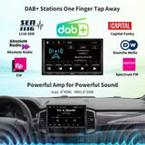ATOTO F7G110XED 10" Single Din & Double Din Head Unit with Built-in DAB+, Wireless CarPlay & Android Auto, QLED Touchscreen, Bluetooth, HD LRV, MirrorLink, Quick Charge, USB/SD