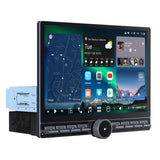 ATOTO X10G129PE 12.95" QLED Android Car Radio (Single/Double Din), 8G+128G, Flexview Display with Knob & Buttons, 7.1.2 CH Surround Audio, Wireless CarPlay & Android Auto, 4G LTE, 36-Band EQ, HDMI Input