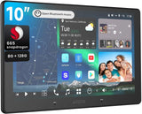 ATOTO X10G211E 10" Double Din Car Stereo, QLED Display, 8GB+128GB, Wireless CarPlay & Android Auto, 4G LTE, Dual Noise Cancellation Microphone, 2 Phone Connection, HDMI Input, GPS Tracker, AI Android System
