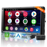 ATOTO A6G2A7PF 7" Android Double Din Car Stereo with OBD2 Scanner A6PF Ultra 2G+32G Wireless CarPlay & Android Auto Radio with ChatGPT WiFi/BT/USB Mirrorlink 36-Band EQ GPS Tracker Dual Bluetooth