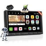 ATOTO S8G2A74MS 7" QLED Double Din Android Car Stereo & 1080P Front Camera, 4G+32G, Smart AI Chat, Wireless CarPlay & Android Auto, Dash Cam, Built-in 4G, Dual Bluetooth, WiFi/USB