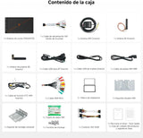 ATOTO V10G2D7OC Radio AI 2 DIN Android 7'' QLED, Karaoke en Coche, 6G+128G, Grabación Simultánea 4 Cámaras, aptX HD Bluetooth, 4G SIM/Wi-Fi, Wireless CarPlay & Android Auto