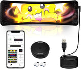 ATOTO CI-VIALD13 13.7" x 4" Programmable LED Sign, Scrolling Advertising Display, AI Voice Control, Bluetooth APP Control