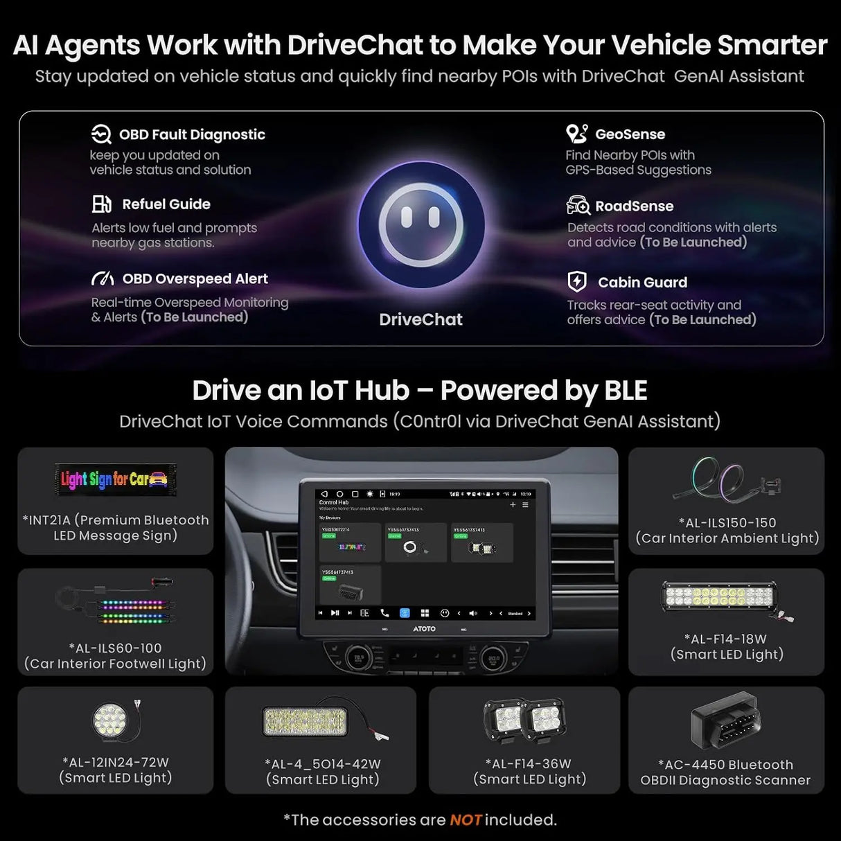 ATOTO V10 10.1" Android Single Din&Double Din Car Stereo, 6+128GB, 4G LTE