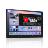 ATOTOZONE A7 9インチ Android13 ディスプレイオーディオ2DIN、QLED大画面カーナビ、 4G LTE、Wi-Fi/Bluetooth/USBテザリングに対応、ワイヤレス CarPlay& Android Auto、内蔵DSP、4G+64G、6軸モーションセンサー