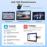 ATOTOZONE A5L 10 Zoll Doppel-DIN &amp; Single-DIN Adaptives 2G+32G Android Autoradio, IPS Schwebendes Display, Wireless CarPlay &amp; Android Auto, WiFi/BT/USB Tethering, MirrorLink, DSP/FM/RDS