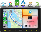 ATOTO F7G211XE 10.1 Inch Double Din Car Stereo with in-Dash Navigation, Wireless CarPlay & Android Auto, 1280×720 QLED Display, MirrorLink, Bluetooth, HD LRV, SXM Ready, Quick Charge, USB/SD (Up to 2TB)