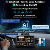 ATOTO P9 9 Zoll Navigationssystem mit 1080P Rückfahrkamera &amp; Fernbedienung, QLED Android, 4G+32G, Wireless CarPlay, kabelloses Android Auto, 4G LTE, GPS-Verfolgung, HDMI-Unterstützung, Tragbares Autoradio