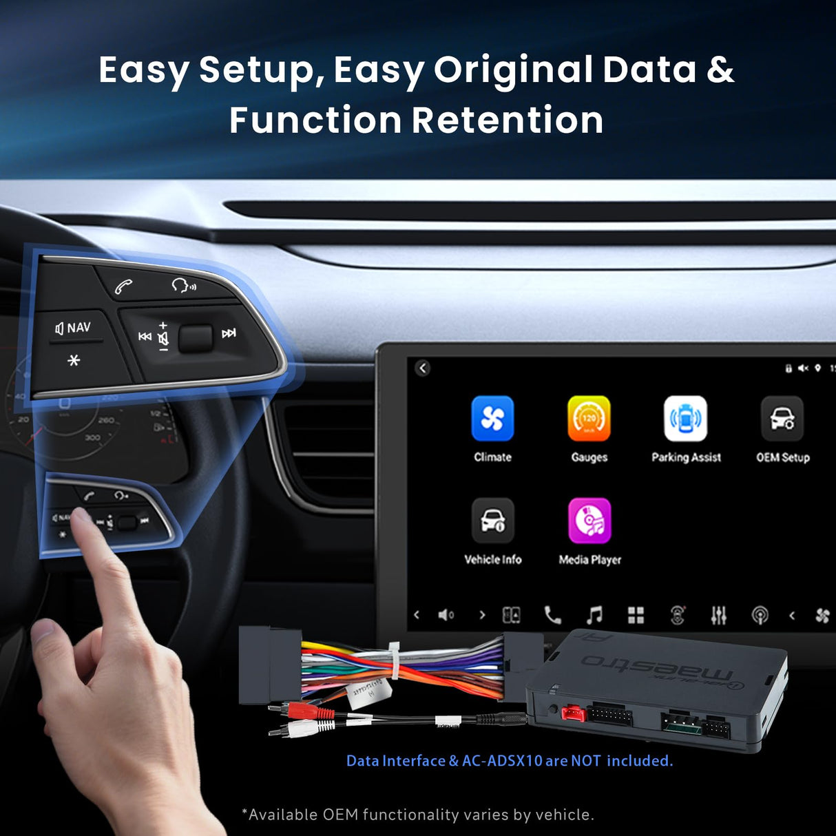 ATOTOZONE 10 inch QLED AI Android Car Stereo, 8G+128G Double Din Radio, Wireless Carplay & Android Auto, 4G LTE, Dual WiFi, 7.1.2 Channel Audio,FLAC, 36B-EQ, Hi-Volt RCA, HDMI Input, X10G211E