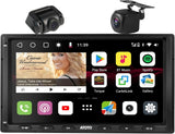 ATOTO S8G2A74MS 7" Touch Screen Double Din Head Unit, Wireless CarPlay & Android Auto, Dual Cam, ChatGPT AI, 4G LTE, DSP, Octa-Core 4+32GB