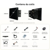 ATOTO X10DG209E Autoradio 2 DIN 9 Pouces, QLED, 8+128G, Microphone Double et Entrée Caméra, CarPlay & Android Auto sans fil, 4G LTE, Assistant vocal IA, Suivi GPS, DAB, Bluetooth, LRV, Entrée HDMI