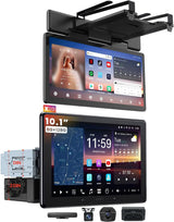 ATOTO X10G110ESM-R3S インチ 1DIN/2DINカーナビオーディオ｜10.1インチ大型エンタメモニター搭載、8GB+128GB、4G LTE、2カメラ同期録画、AIビジョン、リモートライブビュー＆遠隔起動、7.1.2サラウンド音場、HDMI入力・4V RCA出力、ワイヤレスCarPlay・Android Auto、ゴールデンアワーアラート、GPSトラッキング