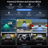 ATOTO X10G141E 14.1" QLED AI Android 1 DIN & Doppel DIN Autoradio Bluetooth, 8G+128G, Flexview-Display, 7.1.2 CH Audio, 4G LTE, Kabelloses CarPlay & Android Auto, 36B-EQ, Dualband-WLAN, HDMI IN