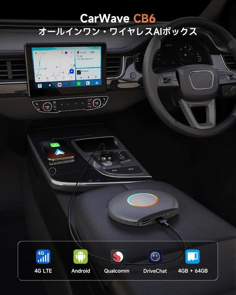 ATOTO AD5 無線ルーター｜ChatGPT AI・256GB対応・デュアルWiFi