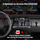 ATOTO AD6 Wireless Android Auto Adattatore, Converti cablato in Wireless Android Auto per radio di fabbrica o aftermarket, compatibile con Toyota/Nissan/Honda/Ford/Audi/Benz, aggiornamento online