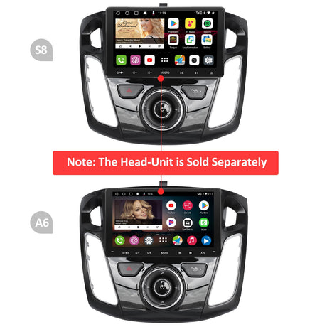 YOFUNG AC-FDFS06X-ST Dash Installation Mounting Kit for Ford Focus 2012–2014 – Only Compatible with ATOTO IAH09D Car Stereo