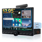 ATOTO X10G129PE 12.95" QLED Autoradio Bluetooth Android 1 e 2 DIN, 8 GB+128 GB, Schermo FlexView con Manopola & Pulsanti, Audio Surround 7.1.2, Wireless CarPlay/Android Auto, 4G LTE, EQ 36-bande, HDMI IN