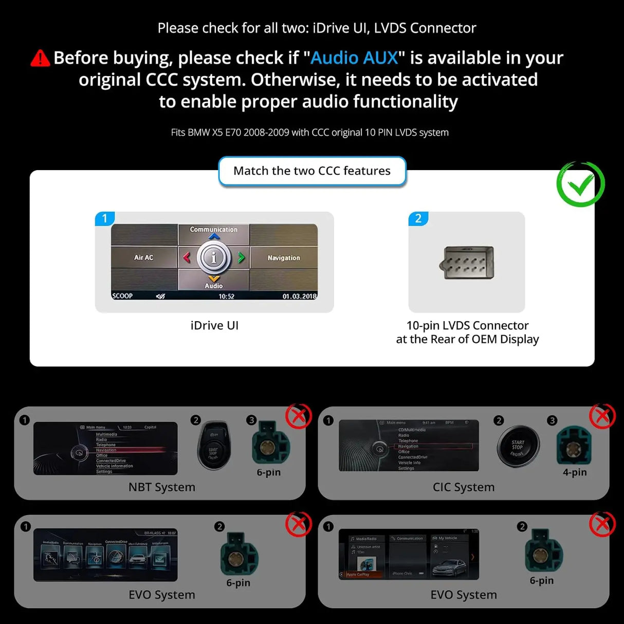 ATOTO S8BMX53L12B8PN  12,3"Autoradio Bluetooth, CarPlay, Android Auto Wireless, Navigatore, DriveChat AI, 2 BT, 4G LTE – Compatibile con BMW X5 E70 CCC (2008-2009), Mantiene Funzioni Originali