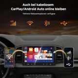 ATOTO S8G2A79UN 7" 2Din Radio coche con Cámaras Delantera y Trasera 1080P, CarPlay/Android Auto Inalámbrico, Pantalla QLED, 4G, Wi-Fi, Bluetooth, USB, DSP, AMP, SUB, GPS & AI