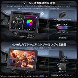 ATOTO X10G110E 10インチ 1DIN ディスプレイオーディオ 36B-EQ AI Android カーナビ - 8G+128G フローティングディスプレイ、4G LTE、ワイヤレス Carplay &amp; Android Auto、デュアルフォン接続、2 Bluetooth、HDMI入力、LRV &amp; SCVC、デュアル内蔵ノイズキャンセリングマイク、GPSサーチ