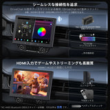 ATOTO X10G110E-R3S 10.1インチ QLED Android 13 1DIN & 2DIN ディスプレイオーディオ、1080P前後ドライブレコーダー + OBD2スキャナー 4in1、8コア 8GB+128GB、ワイヤレスCarPlay / Android Auto対応、ChatGPT機能搭載