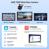 ATOTOEXCEL A5L 7" Android Double Din Car Stereo with Bluetooth OBD2, View Real-time Vehicle Data, AI Driving Assistant Powered by ChatGPT 5.2, TrackHU GPS Tracking, Wireless CarPlay Android Auto