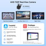 ATOTO A5LG2B7T 7" Android Radio Coche 2 DIN con CarPlay & Android Auto Inalámbrico, Escáner OBD2 Bluetooth, Pantalla Táctil, GPS Navegación, Wi-Fi/USB/FM/AM/RDS, DSP/LRV