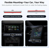 ATOTO AC-44F20 Wireless Car Stereo Remote Control with Backlit Keys, Flexible Mounting & Customizable Button, Compatible with A6, A5L, S8 (Except S8 PN), X10, V10 and Other SWC-Learning Models