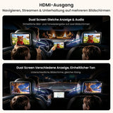 ATOTO V10G110OC 10,1 Zoll Android Autoradio 1DIN & 2DIN, 6GB+128GB, Wireless CarPlay & Android Auto, 4G LTE/WiFi, GPS Navi, Bluetooth 5.4 aptX HD, DSP 32B-EQ, 4-Kanal-DVR, Karaoke im Auto, AI-Assistent