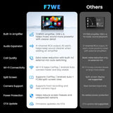 ATOTO F7G211WE 10.1" Double DIN Car Stereo with Wireless Apple CarPlay & Android Auto, FCAM Split-Screen, 12-Band EQ, 4V RCA Preamp, Dual Mic, Bluetooth Touchscreen Radio, SWC & MirrorLink