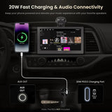 ATOTO AC-CG2M3CB, P9 Universal Car Cigarette Lighter - 12V/24V Compatible, Easy Install, Durable Design