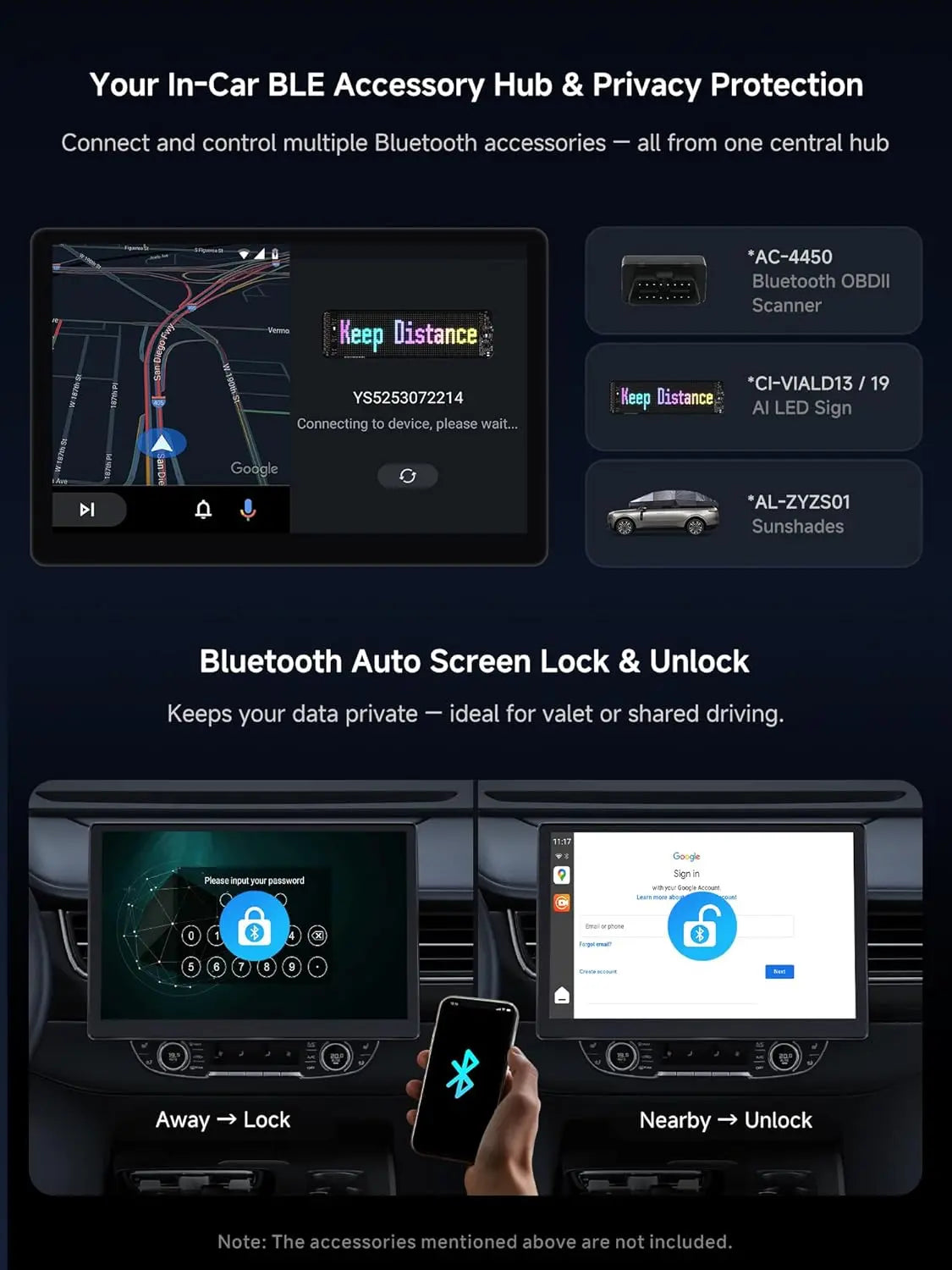 ATOTO CB6C Wireless CarPlay Adapter, Android 13, 4G+64G, GPS, 4G LTE