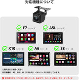 ATOTO S8モデル専用（S8 UN/PN/MSを除く）AC-HD03LR 720P バックカメラ（広角180°）。VSV（仮想サラウンドビュー）パーキング、LRV（突然リアビュー）、ナイトビジョンおよび防水機能を搭載。