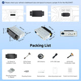 ATOTO A5LG1A5T 5" Single Din Head Unit with Wireless CarPlay & Android Auto, Android Car Stereo with WiFi/BT, USB QC 2.0 Fast Charging, GPS, AUX, SD Slot, LRV & SWC