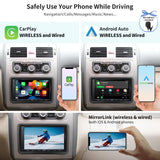 ATOTO A6PF 7inch Android Double Din Car Stereo Compatible with VW Volkswagen/Golf/Polo/Tiguan/Passat, Wireless Carplay & Wireless Android Auto, Dual Bluetooth, HD LRV, 2G+32G, A6VW07APF