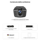 ATOTOEXCEL Dashcam Anteriore AHD 1080p con 30fps,Visione Notturna Starlight,WDR,Grandangolo 136°,G‑Sensore,Modo Parcheggio,Reg. in Loop,Riproduzione Traccia GPS,Solo Compatibile con Serie V10,AC‑HN9FR