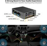 ATOTO CA-AEC01 Car Amplifier, 4 Channel, 400W Max Power, Class A/B, 2/4 Ohm Stable, Only Compatible with Selected ATOTO Car Stereos