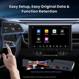 ATOTO X10G110E 10" QLED AI Android Single Din Car Stereo, Floating Screen Head Unit, 8G+128G in-Dash Navigation, 4G LTE, Wireless Carplay & Android Auto, Dual Phone Connection & 2 BT, 36B-EQ