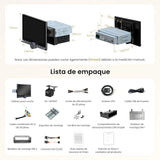 ATOTO A5LG110PT-S01 10,1" Autoradio Android Adaptativo 1 DIN y 2 DIN con Cámara Trasera, CarPlay y Android Auto Inalámbrico, Pantalla Flotante FlexView, ChatGPT AI, Wi-Fi/Bluetooth/USB, EQ/DSP/RDS